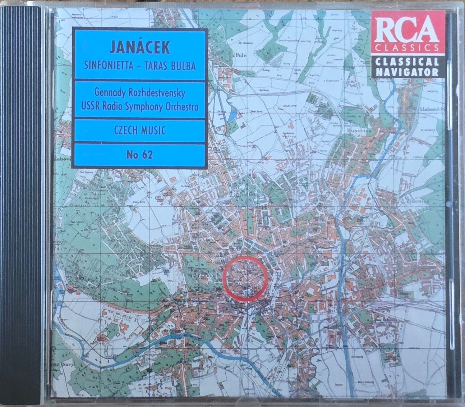 Janáček - Sinfonietta & Taras Bulba, Gennady Rozhdestvensky, Gebruikt, Overige componisten, Ophalen of Verzenden, Orkest of Ballet