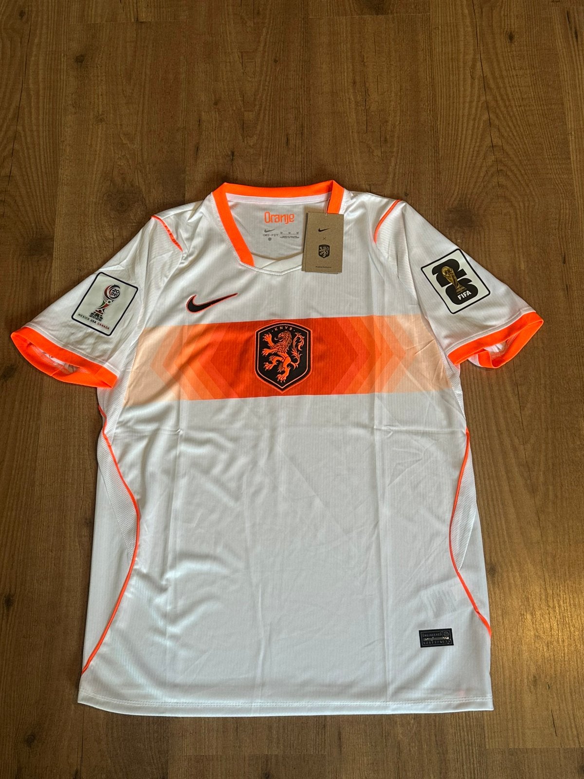 Voetbalshirt  : Nike Oranje 2026 WK Editie, Maat M, Ophalen of Verzenden, Nieuw, Shirt