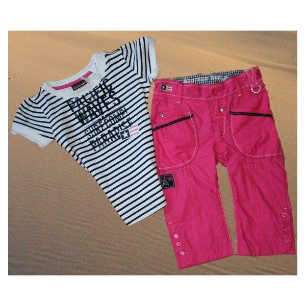 ANOTHER WORLD zomersetje maat 152/158 shirt en capri broek, Ophalen of Verzenden, Zo goed als nieuw, Setje, Another World
