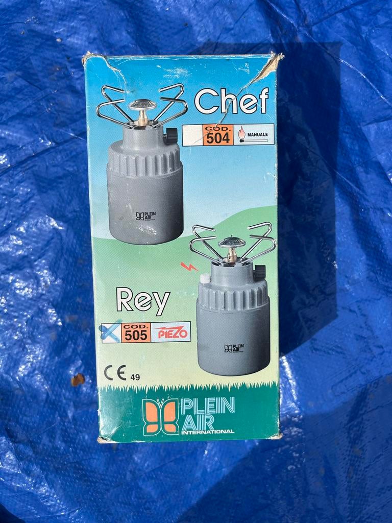 Plein Air Rey Camping Gasbrander, Caravans en Kamperen, Ophalen, Nieuw