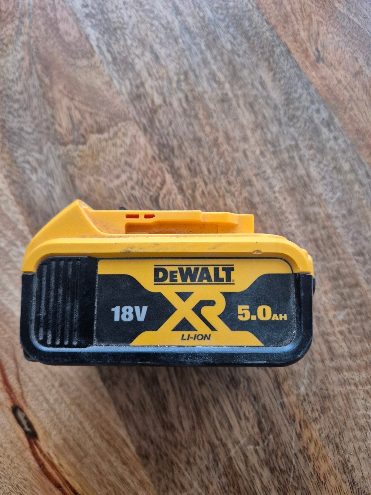 te koop Dewalt 18v accu, Ophalen of Verzenden, Gebruikt, DeWalt