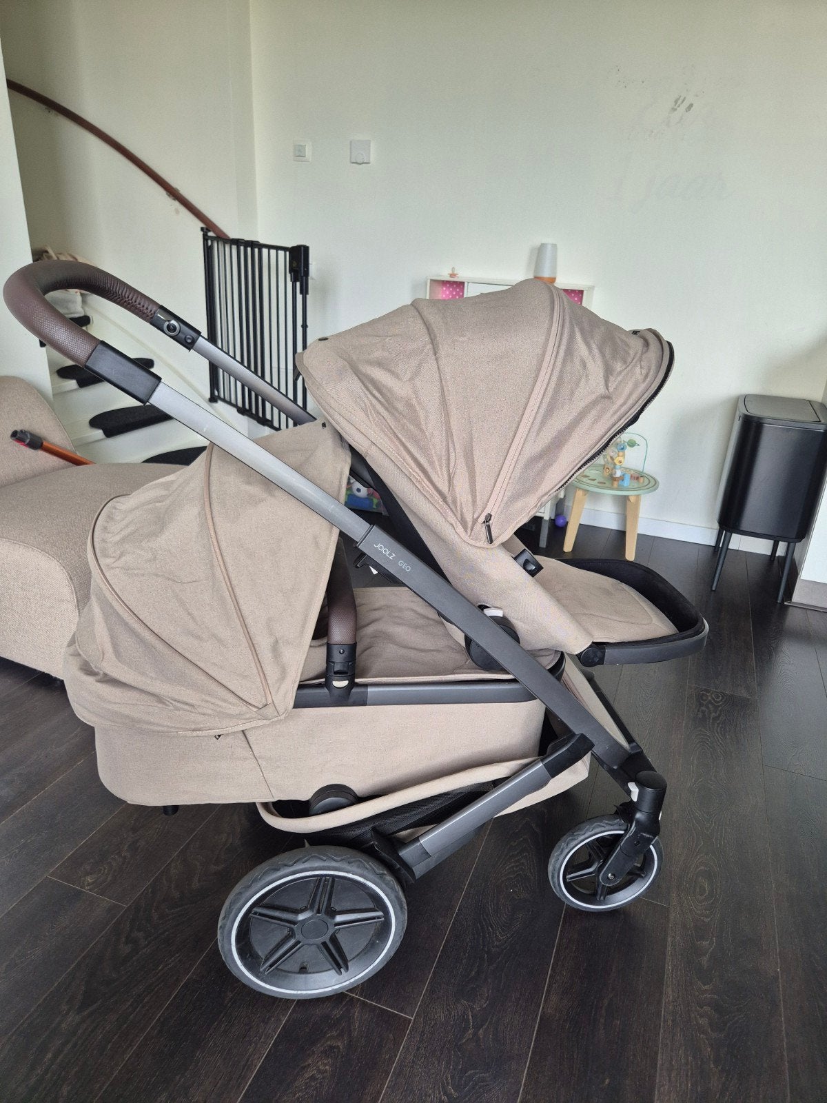 Joolz Geo³ Kinderwagen Timeless Taupe - Zo goed als nieuw, Ophalen