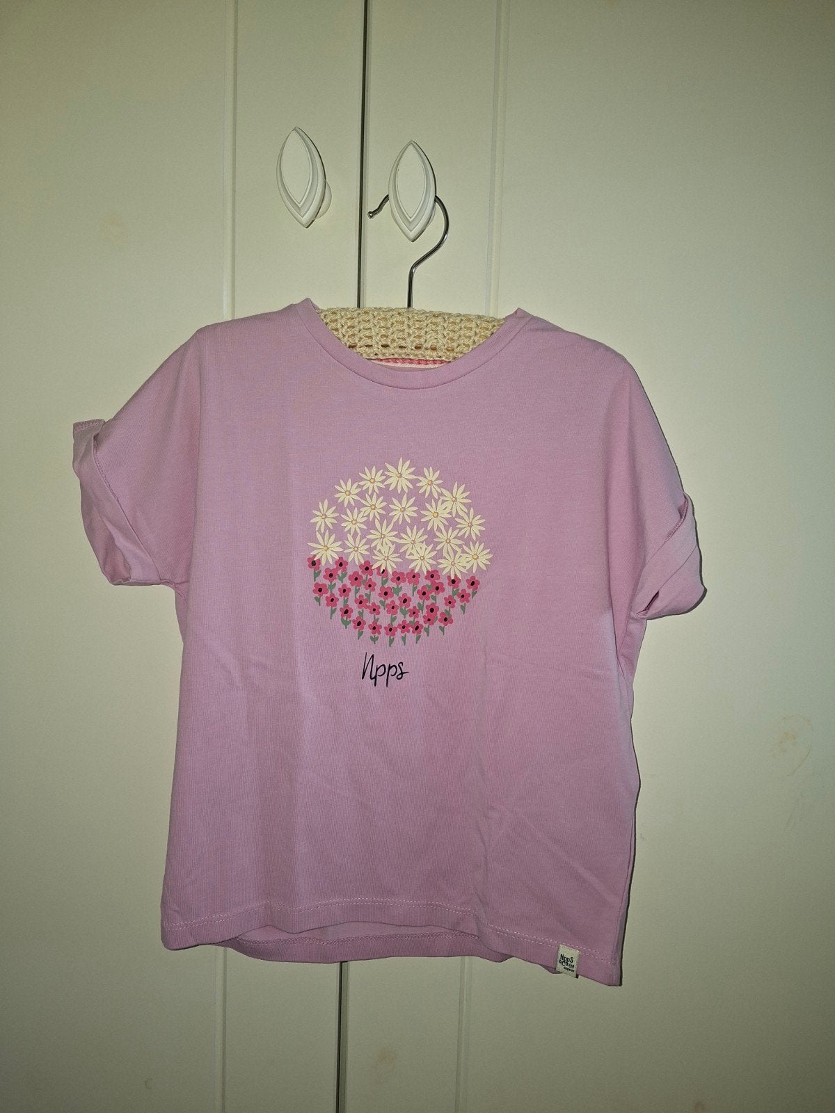 4 nieuwe T-shirts maat 110, waarvan 2x Name It 1x noppies, Kinderen en Baby's, Meisje, Nieuw, Ophalen of Verzenden, Shirt of Longsleeve