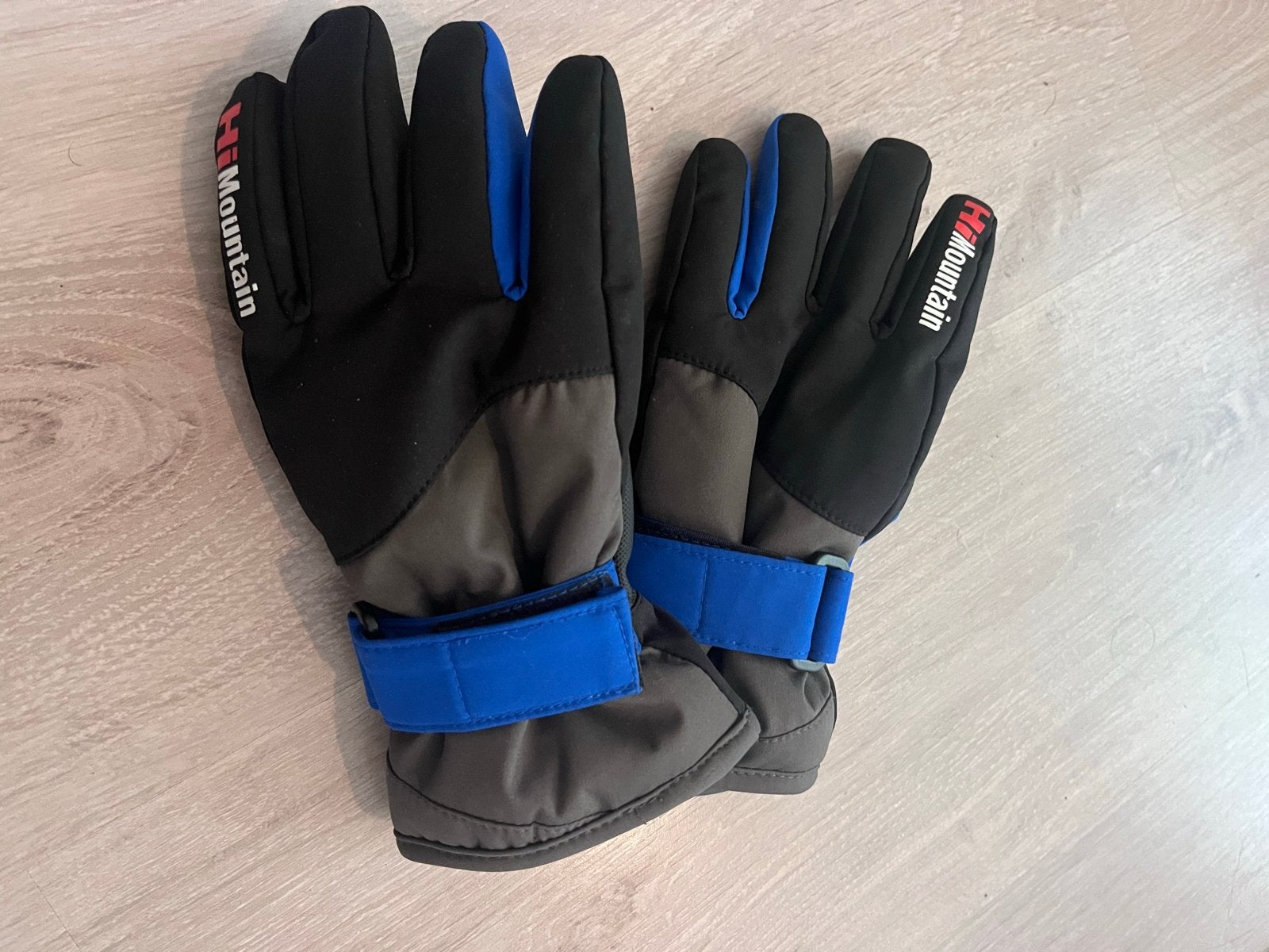 HiMountain Kinderhandschoenen - Blauw/Zwart, Jongen of Meisje, Ophalen of Verzenden, Zo goed als nieuw, Handschoenen