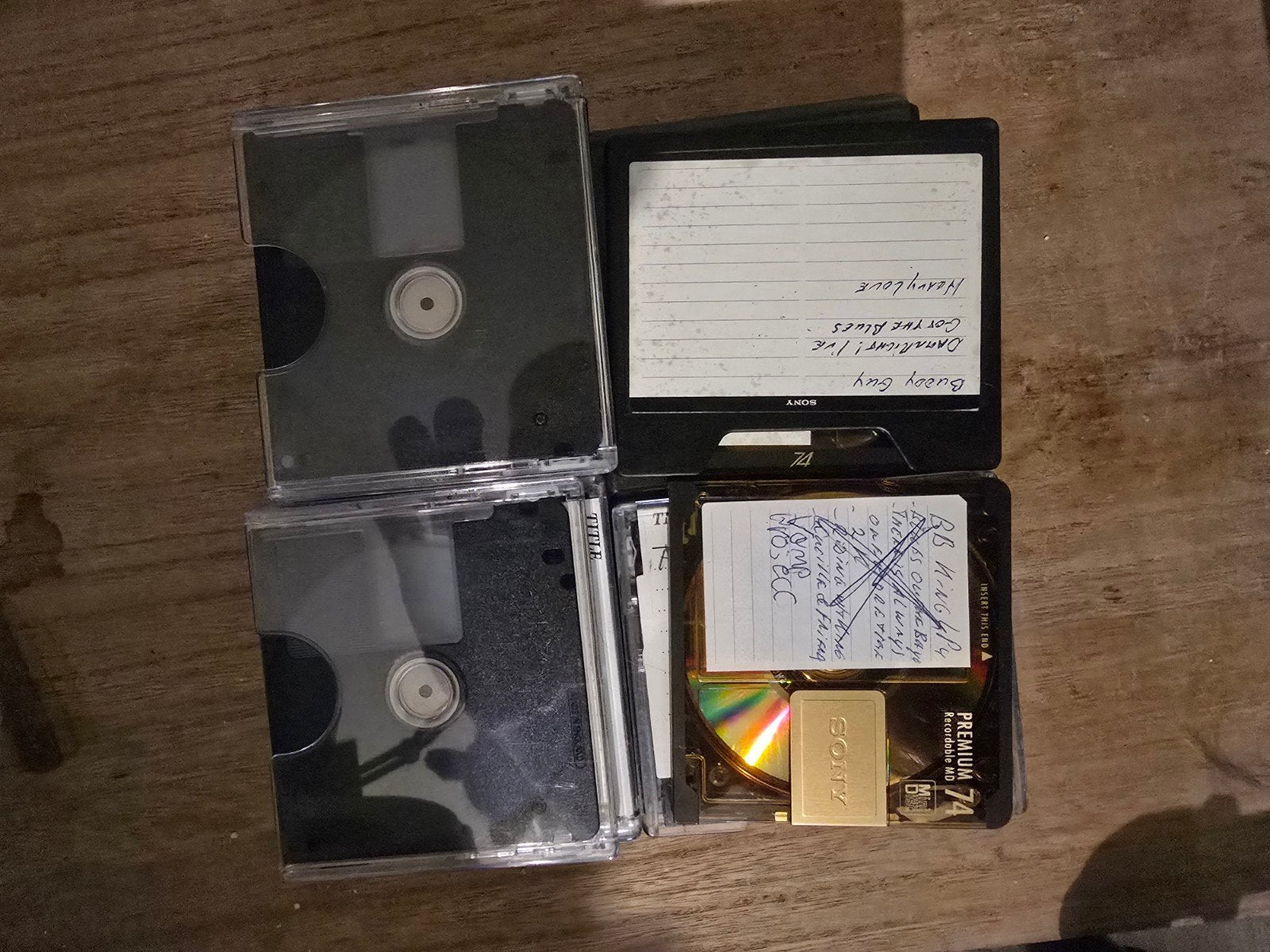 Maxell MiniDisc hoesjes met MiniDiscs (46 in totaal), Ophalen of Verzenden, Overige typen