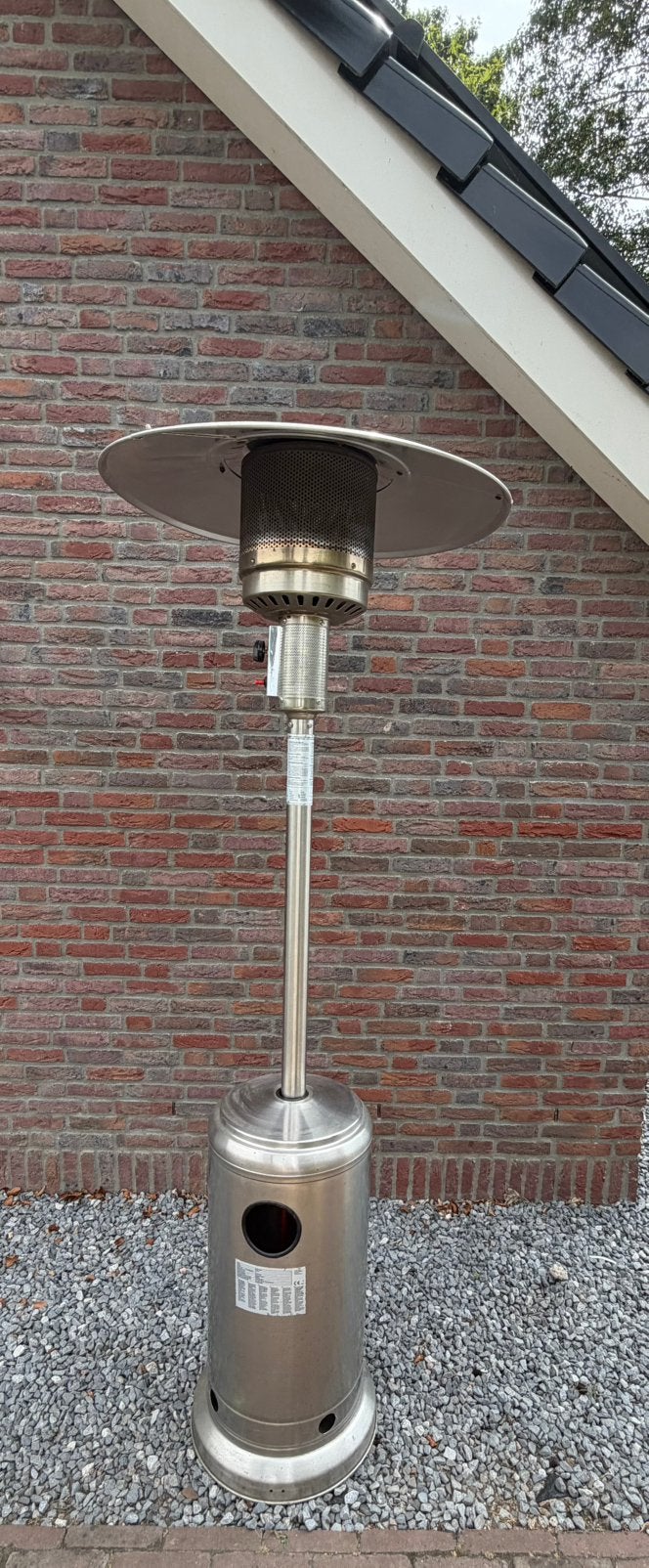 Terrasverwarmer patio heater, Tuin en Terras, Terrasverwarmers, Ophalen, Gebruikt, Gas, Vloer