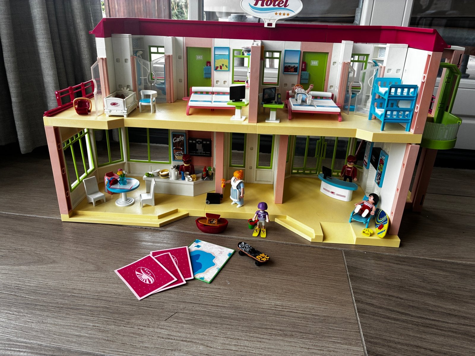 Playmobil Hotel 5265 - Grotendeels compleet, Ophalen, Gebruikt, Gebouw, Complete set