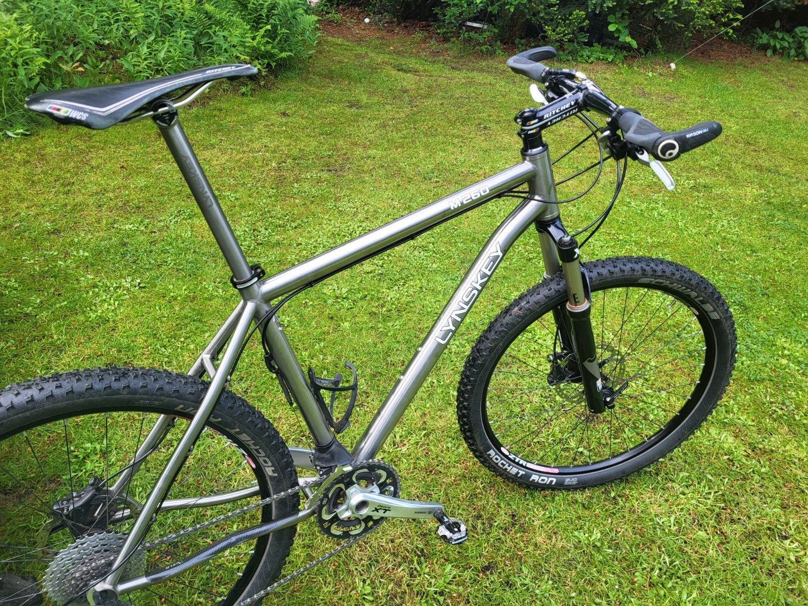 Lynskey Titanium Mountainbike, Fietsen en Brommers, Fietsen | Mountainbikes en ATB, Hardtail, Heren, Zo goed als nieuw, Schijfrem