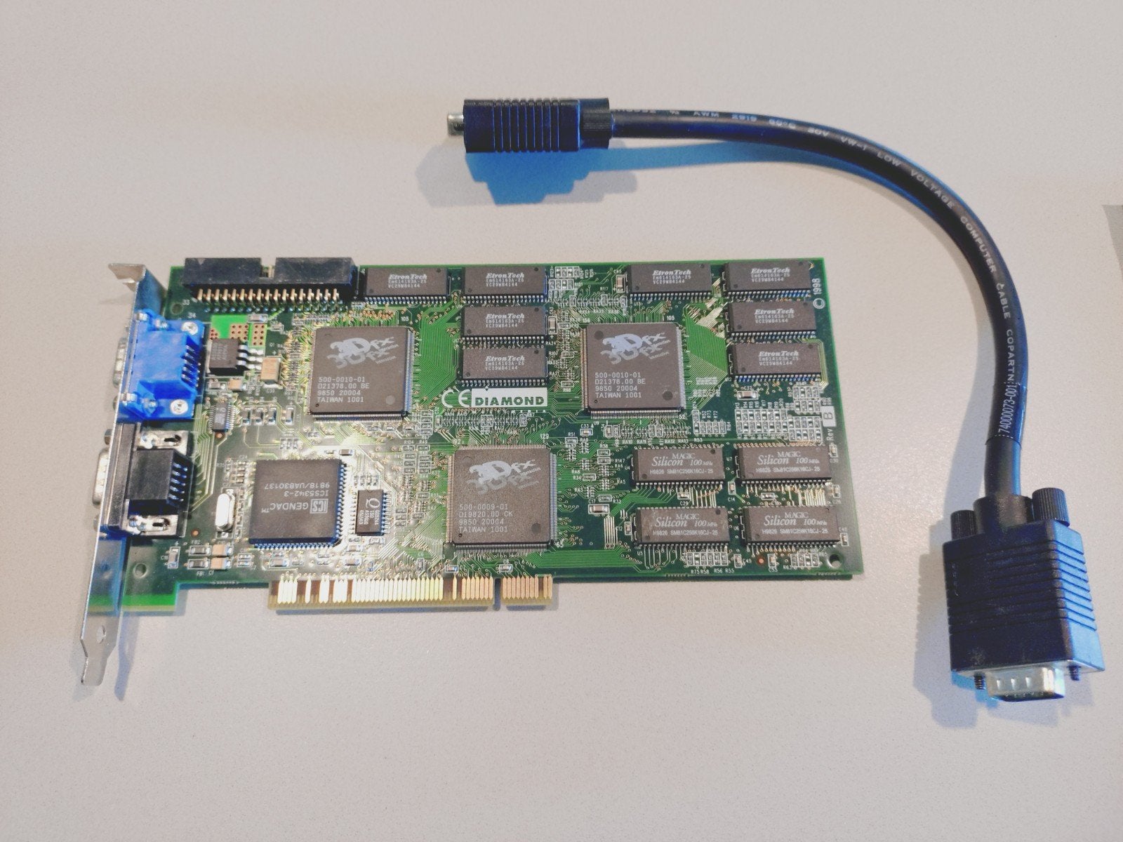 3dfx Voodoo2 12MB Diamond Monster 3D Videokaart, Ophalen of Verzenden