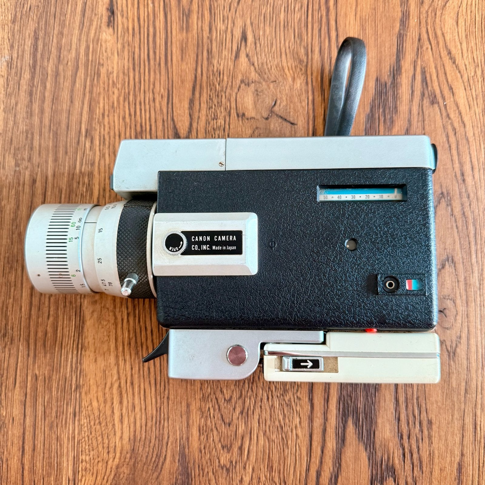 Canon Zoom 518 Super 8 Film Camera 1964 Japan - Getest, Ophalen of Verzenden, 8mm, Camera