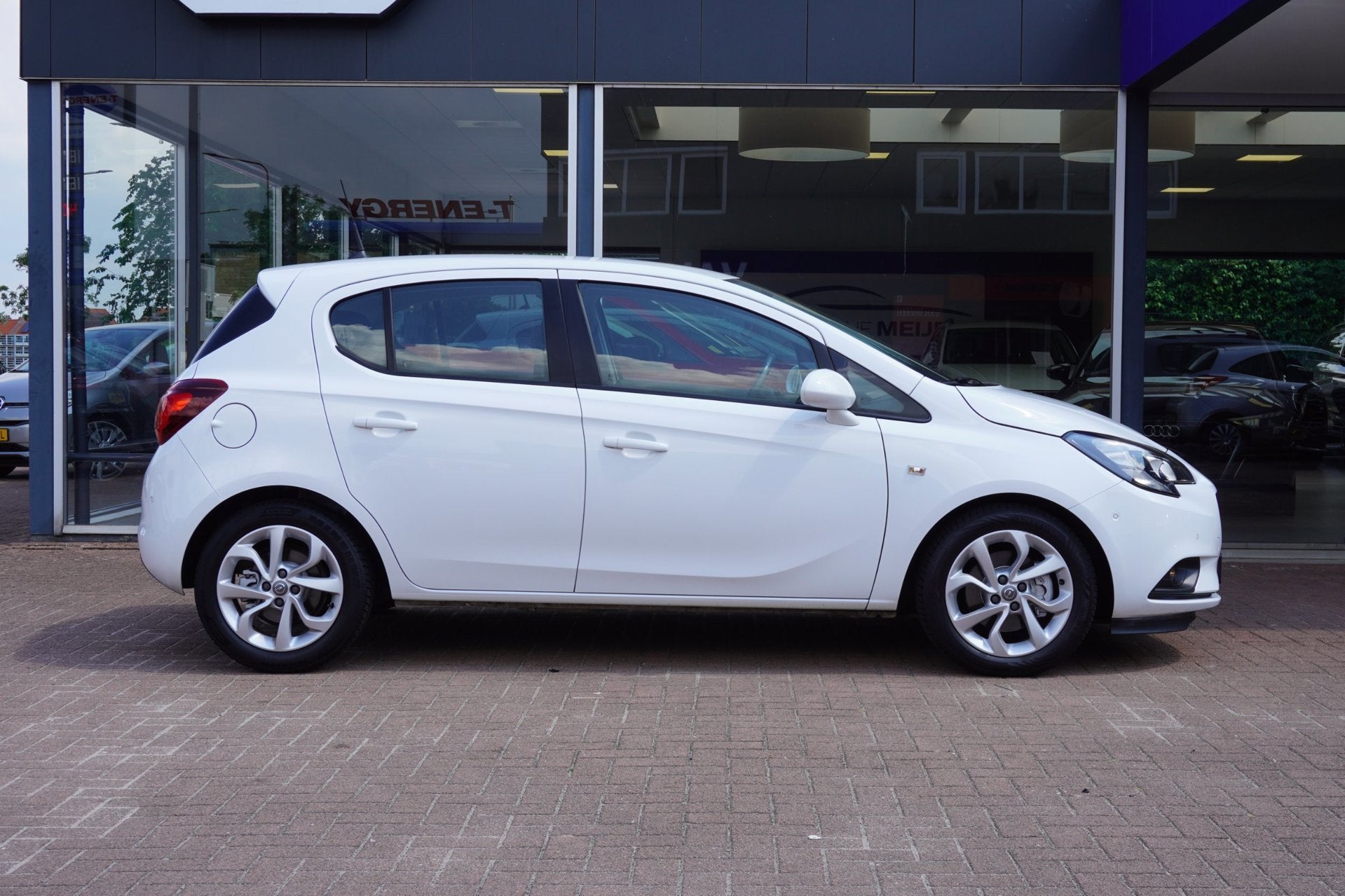 Opel Corsa 1.0 Turbo Edition 5deurs | Airco | Elek. Pakket |, Auto's, Stof, Gebruikt, Parkeercamera, Origineel Nederlands