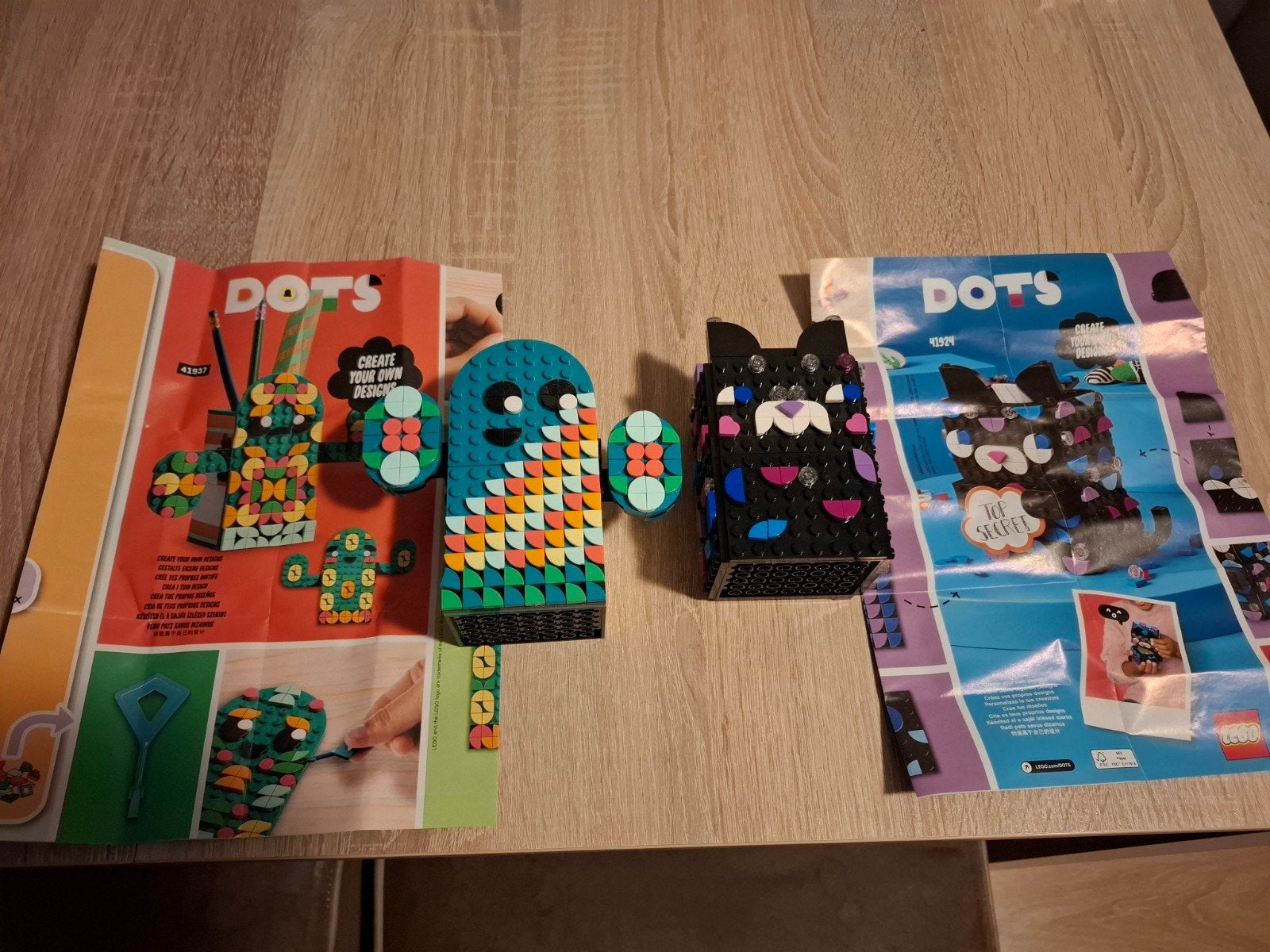 Lego Dots pennenbakje en juwelenkistje, Ophalen, Zo goed als nieuw, Lego