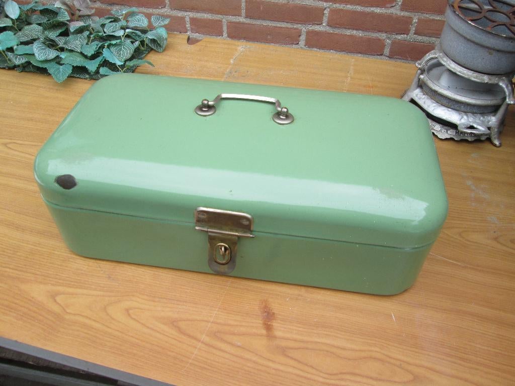 broodtrommel emaille, Ophalen of Verzenden