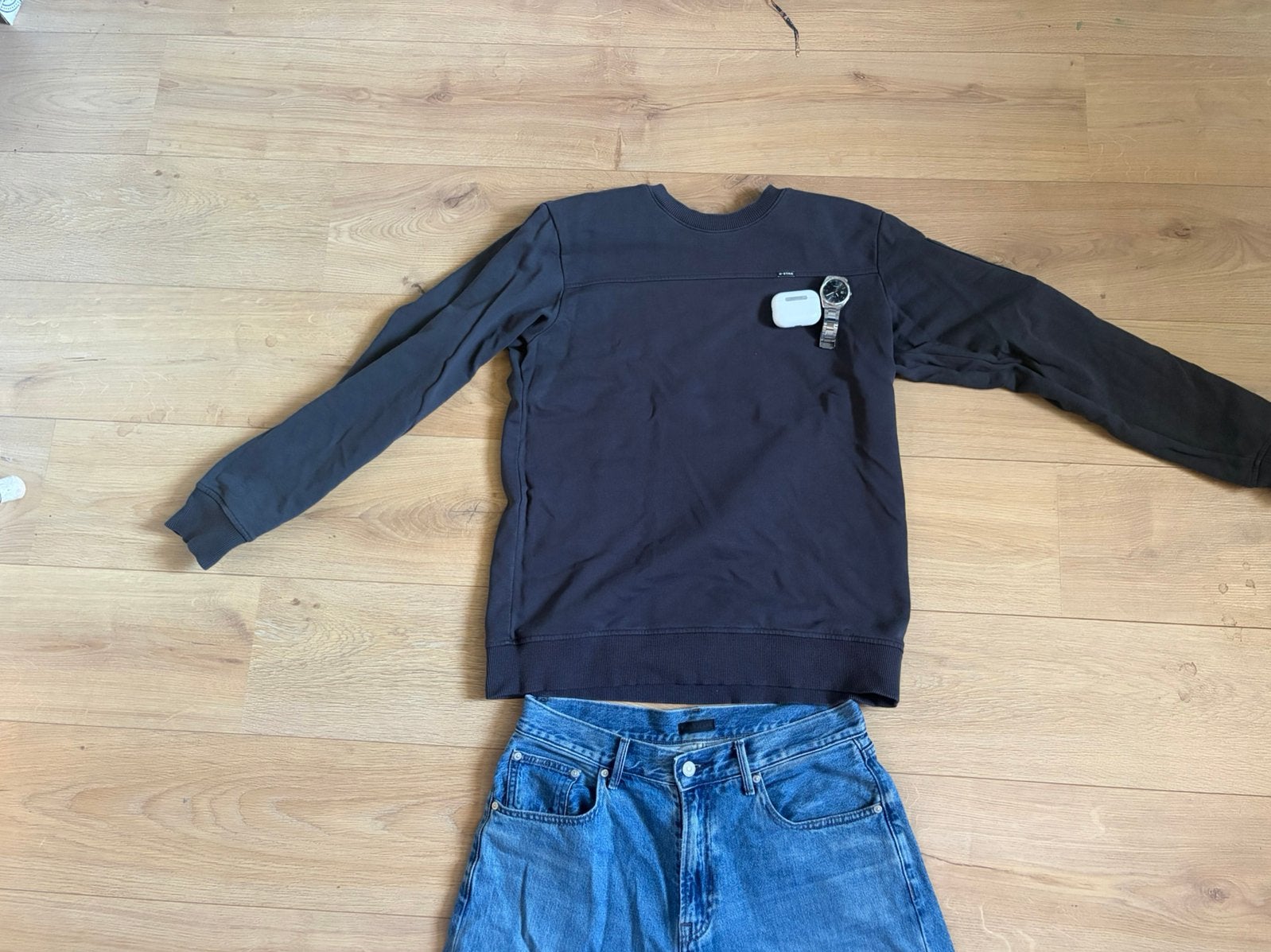 G-star sweatshirt, Ophalen of Verzenden, Zo goed als nieuw, Maat 48/50 (M), Grijs
