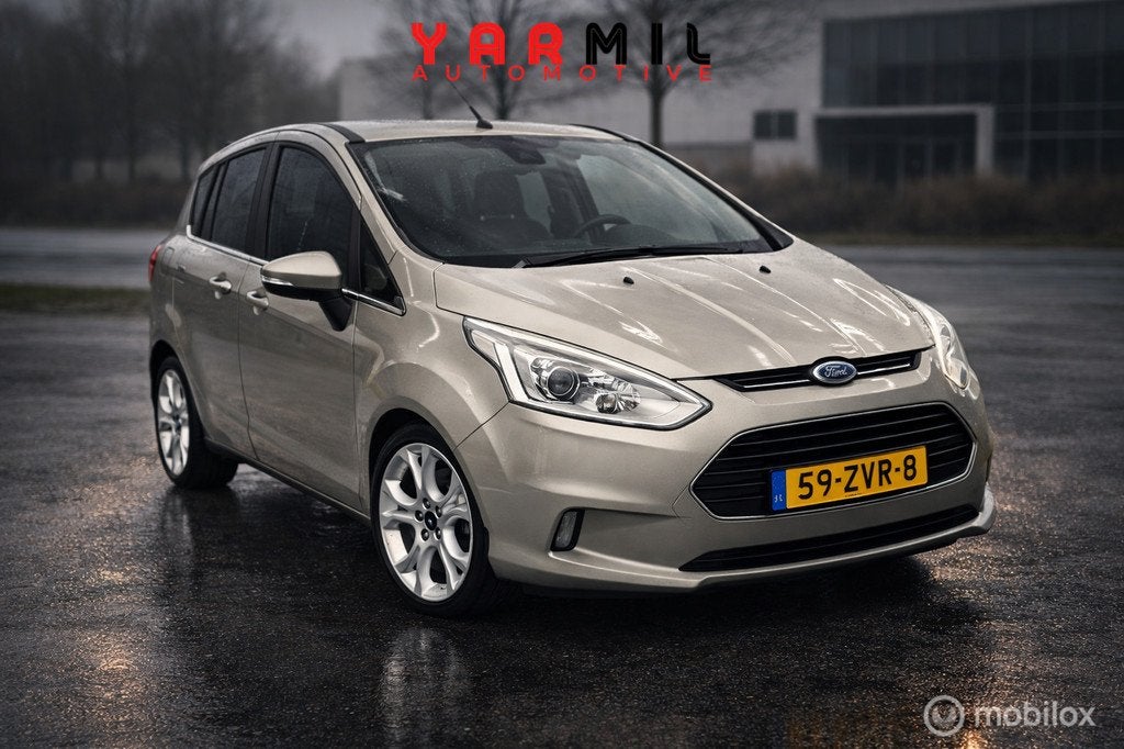 Ford B-Max 1.6 TI-VCT Titanium AUTOMAAT GEZINSAUTO AIRCO, Auto's, Ford, Gebruikt, 4 cilinders, B-Max, Origineel Nederlands