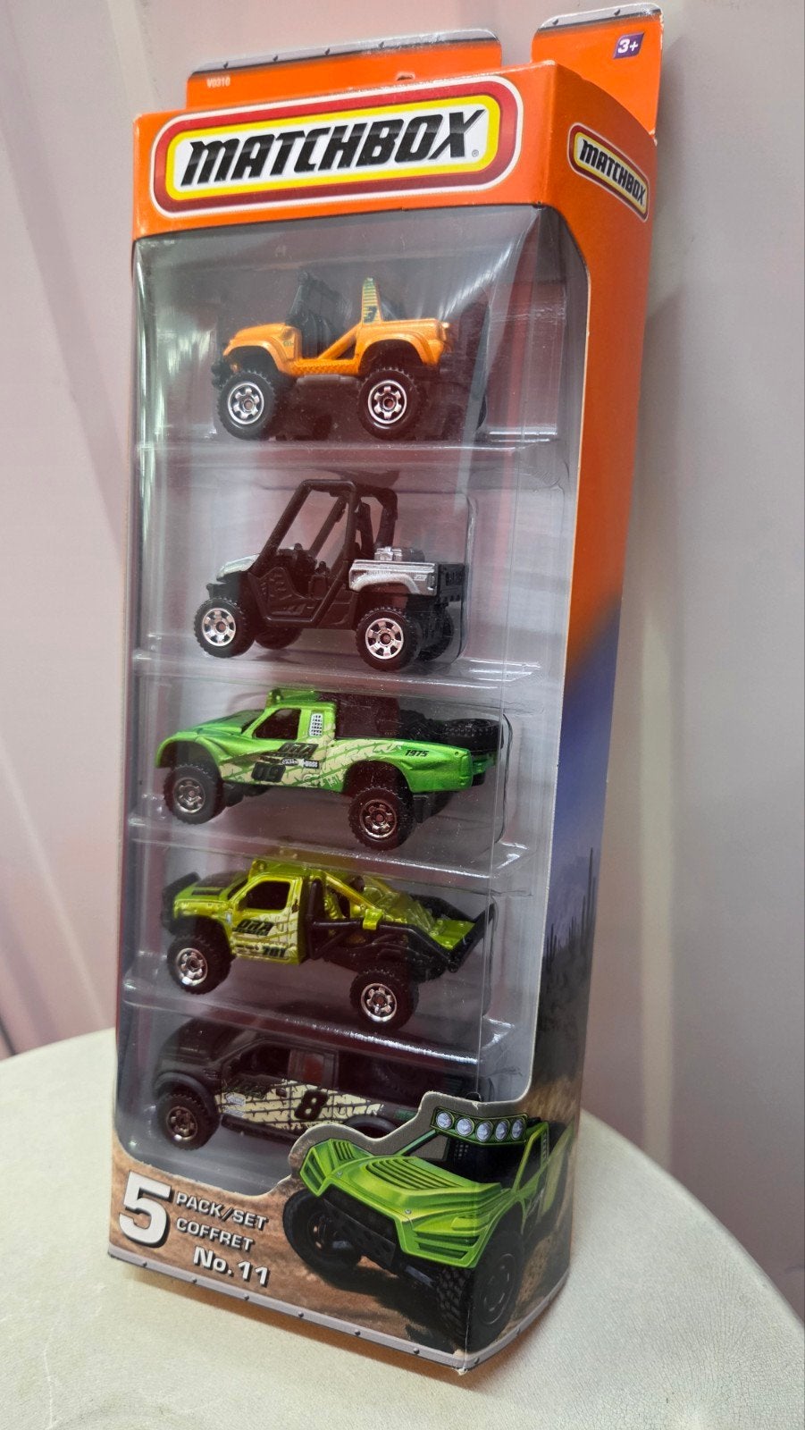 Matchbox 5-pack terreinwagens - Nieuw in verpakking, Ophalen of Verzenden, Nieuw, Overige typen