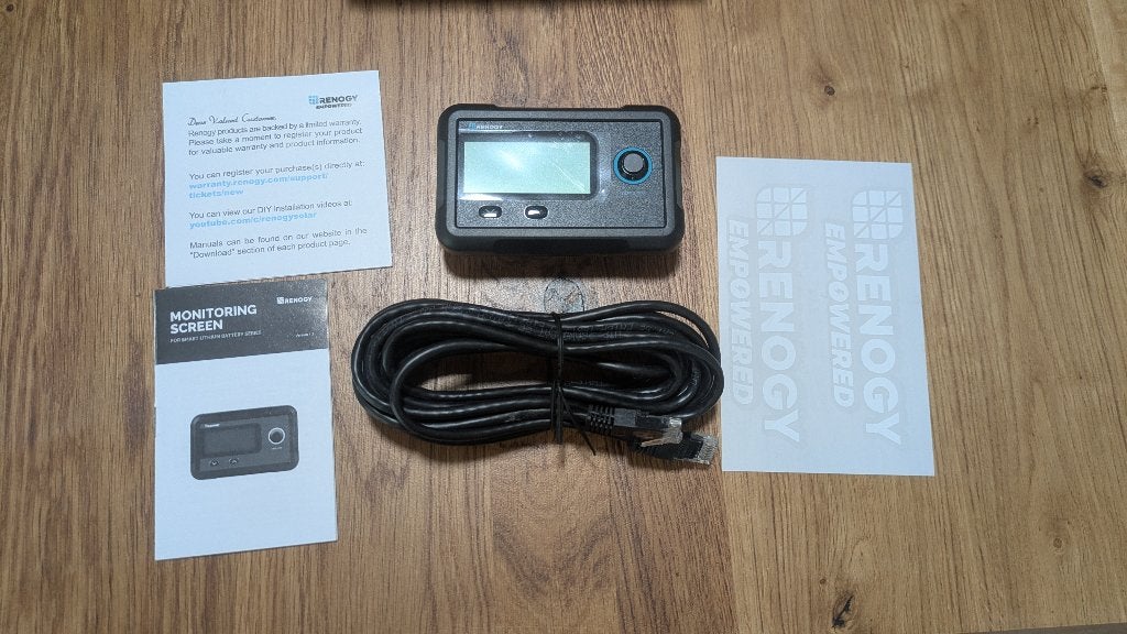 Renogy RMS-LFPS Monitoring Screen Lithium batterij, Ophalen of Verzenden, Nieuw
