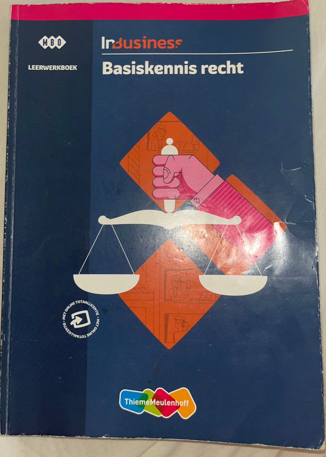 Basiskennis recht voor het mbo, Ophalen of Verzenden, Zo goed als nieuw, Overige niveaus
