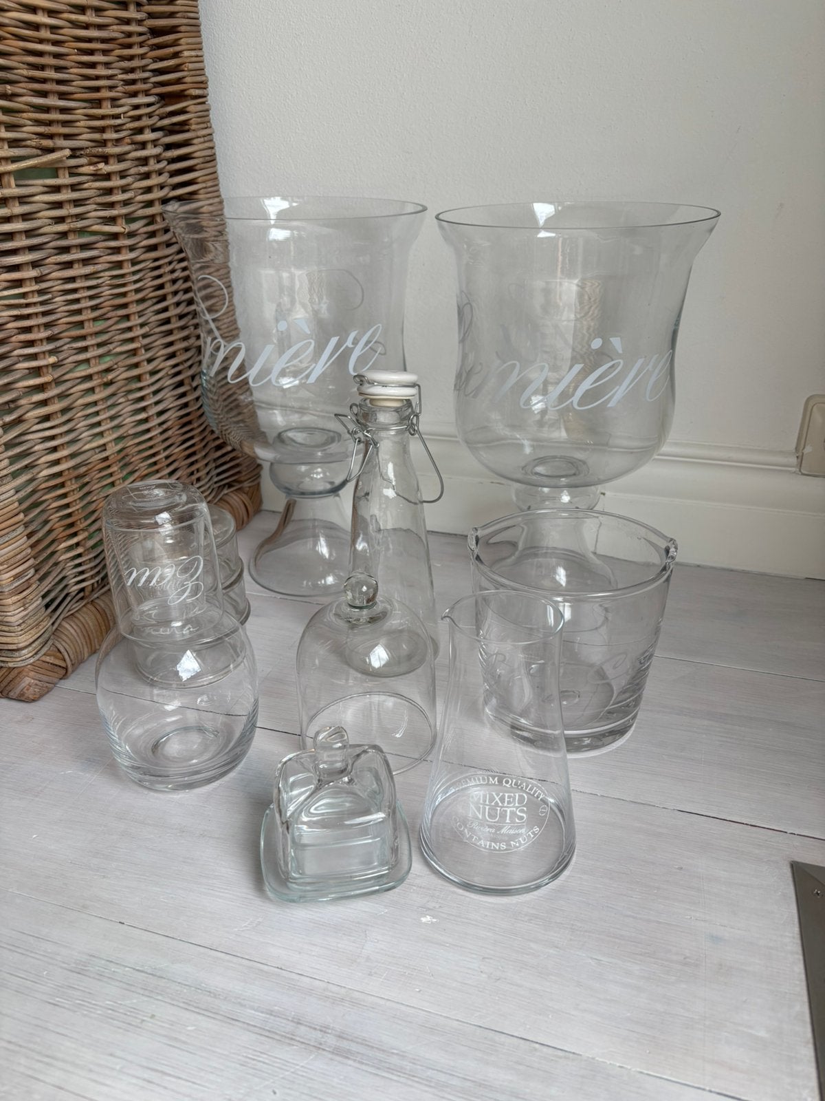 Glazen items Riviera Maison, Ophalen, Gebruikt, Overige typen