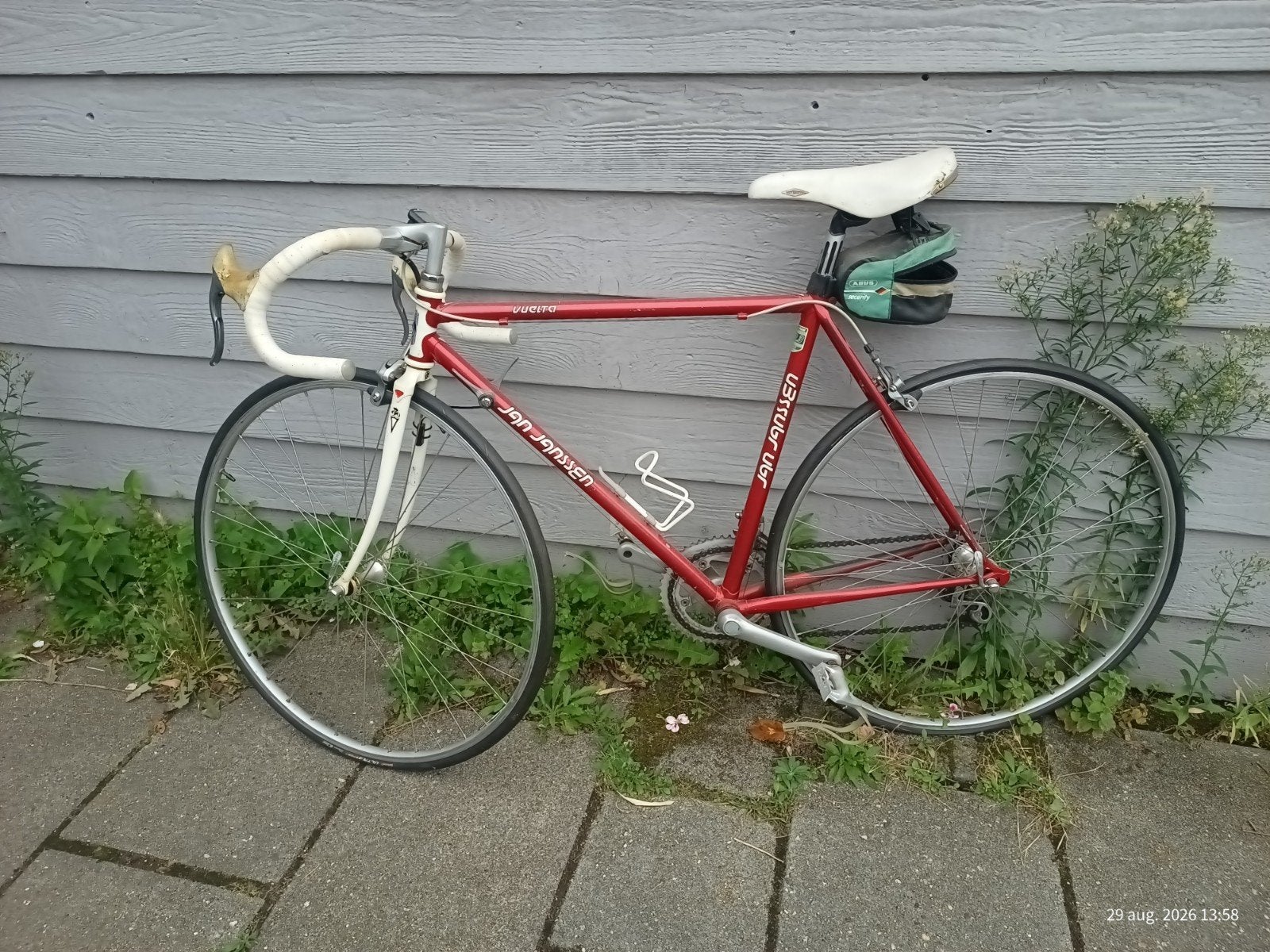 Jan Janssen racefiets - teller doet het niet, 28 inch, Gebruikt, 53 tot 57 cm, Ophalen