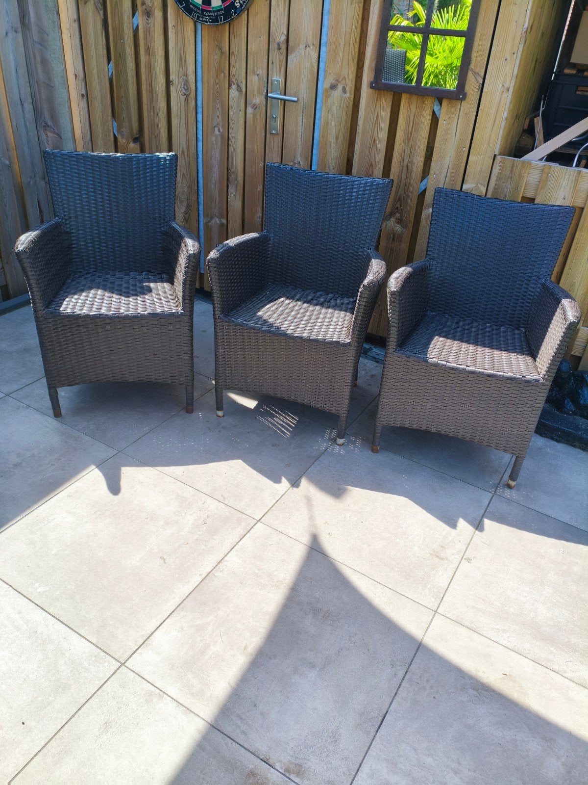 Tuin stoeltjes, Ophalen, Gebruikt