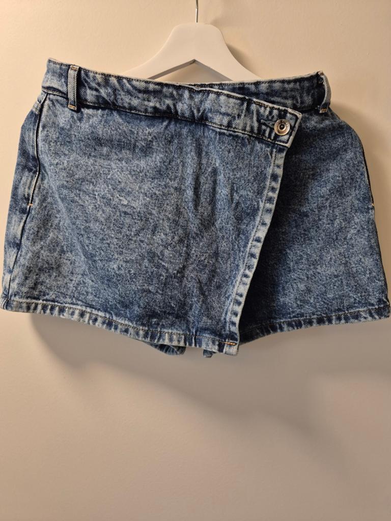 Amy & Ivy jeans skort maat M, Maat 38/40 (M), Blauw, Ophalen of Verzenden, Boven de knie