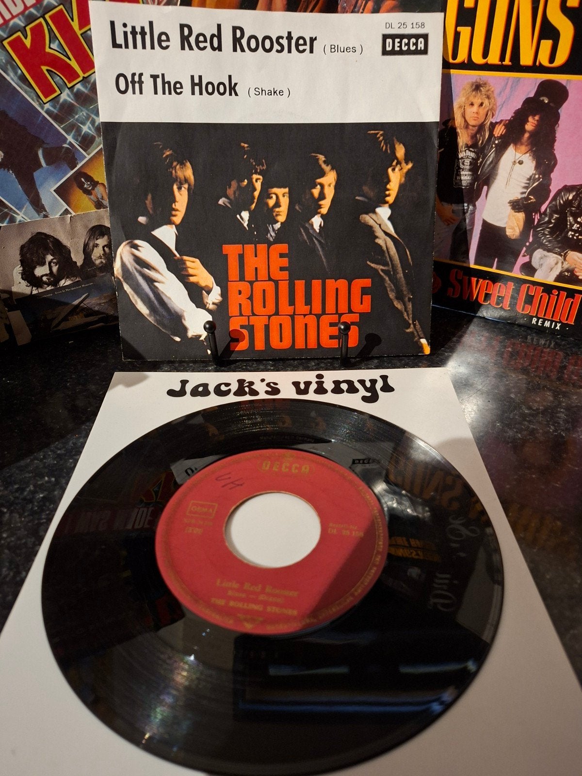 The Rolling Stones - Little Red Rooster / Off The Hook 1964, Gebruikt, 7 inch, Single, Ophalen of Verzenden