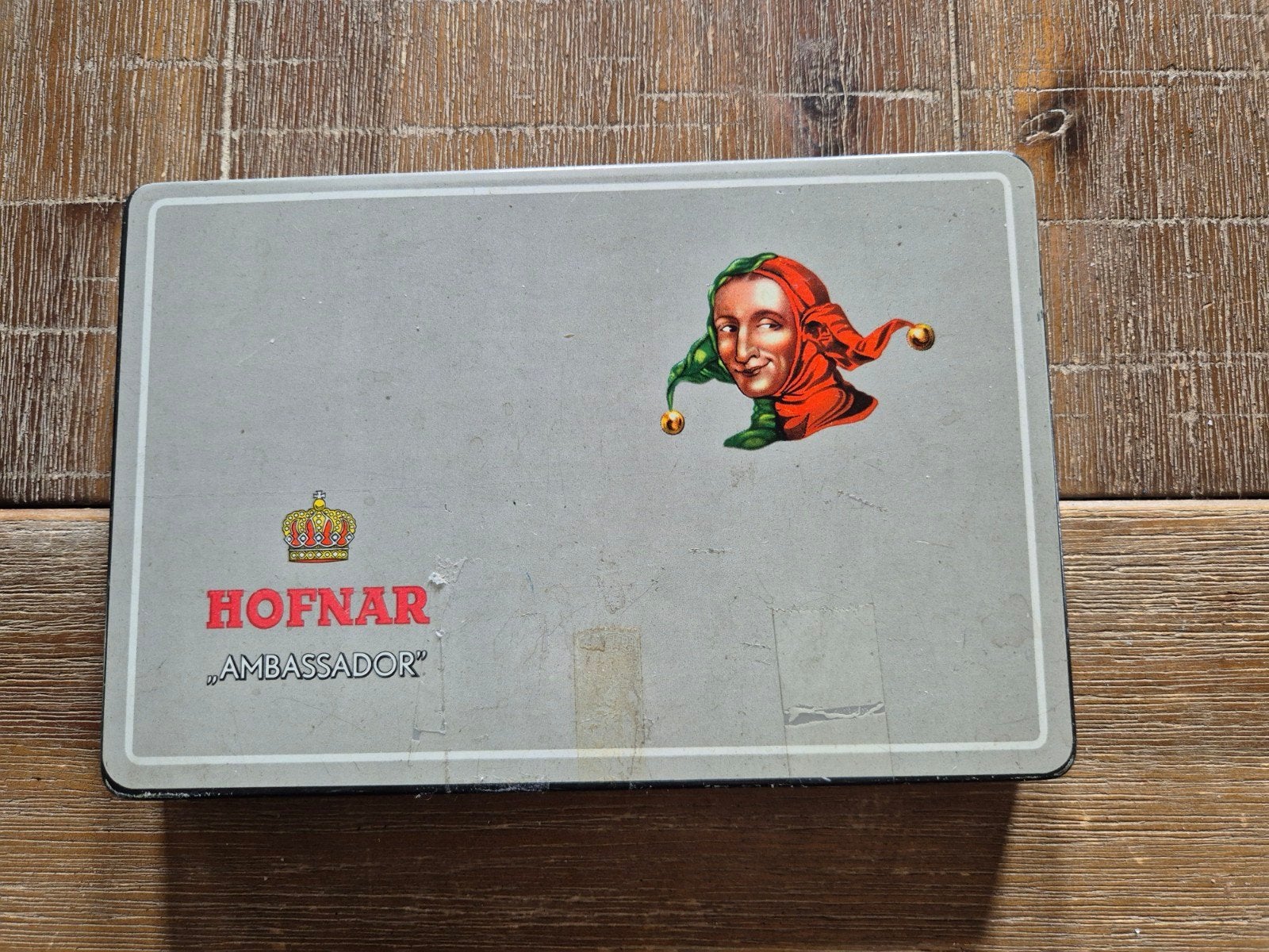 Hofnar sigaren blik, Ophalen of Verzenden, Gebruikt, Overige