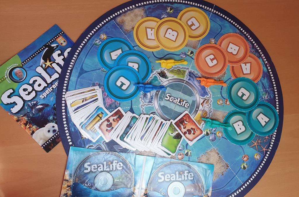 SeaLife DVD bordspel, Hobby en Vrije tijd, Gezelschapsspellen | Bordspellen, Ophalen of Verzenden