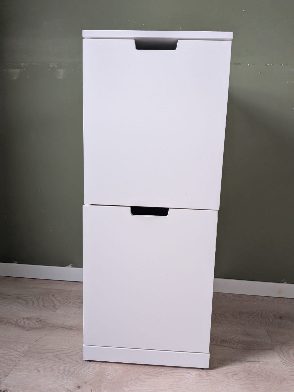 IKEA NORDLI ladekast met 2 lades, Ophalen, Minder dan 50 cm, 1 of 2 laden, Zo goed als nieuw