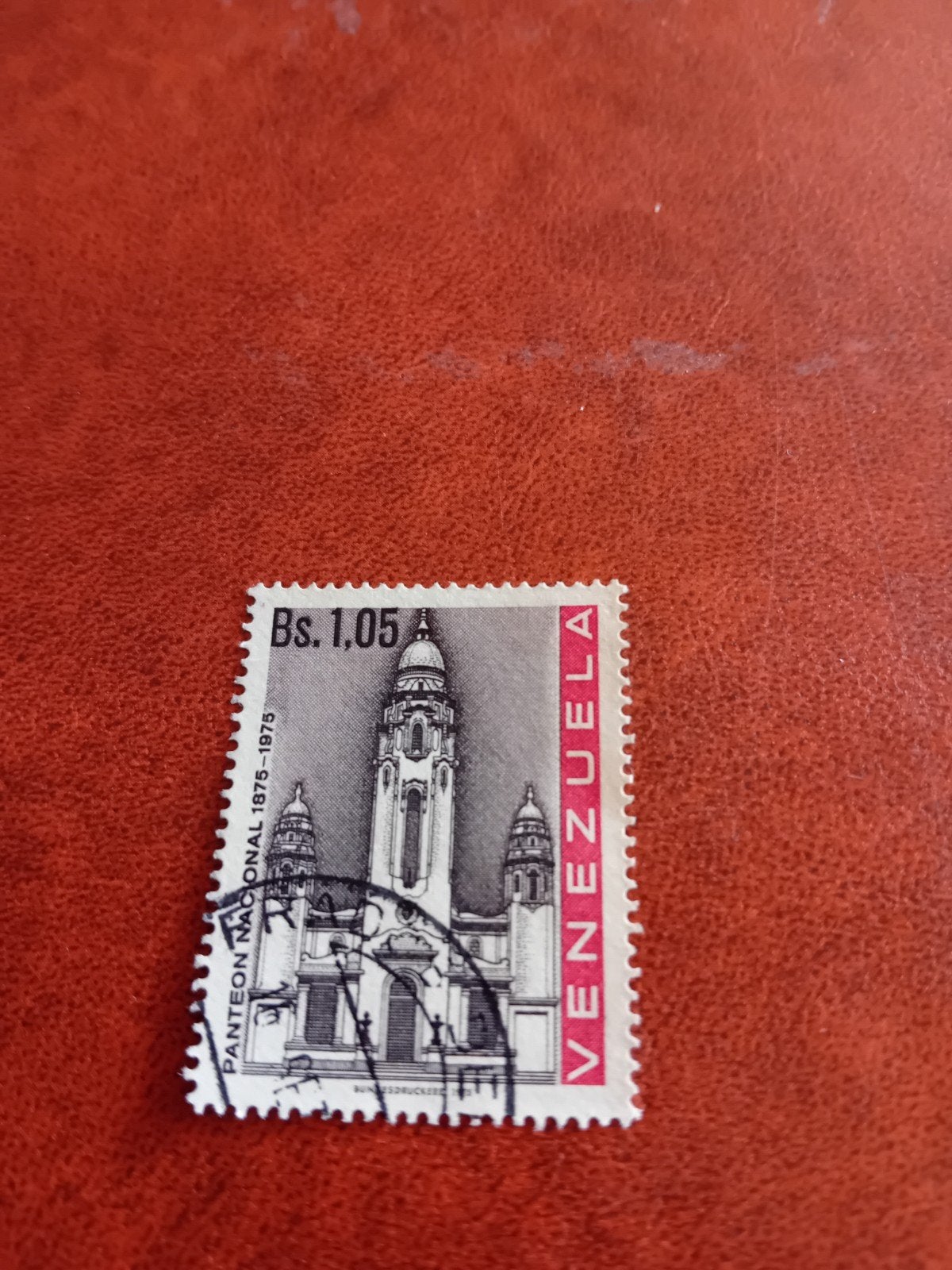 Venezuela postzegel Panteón Nacional 1875-1975, Ophalen of Verzenden, Zuid-Amerika, Los biljet