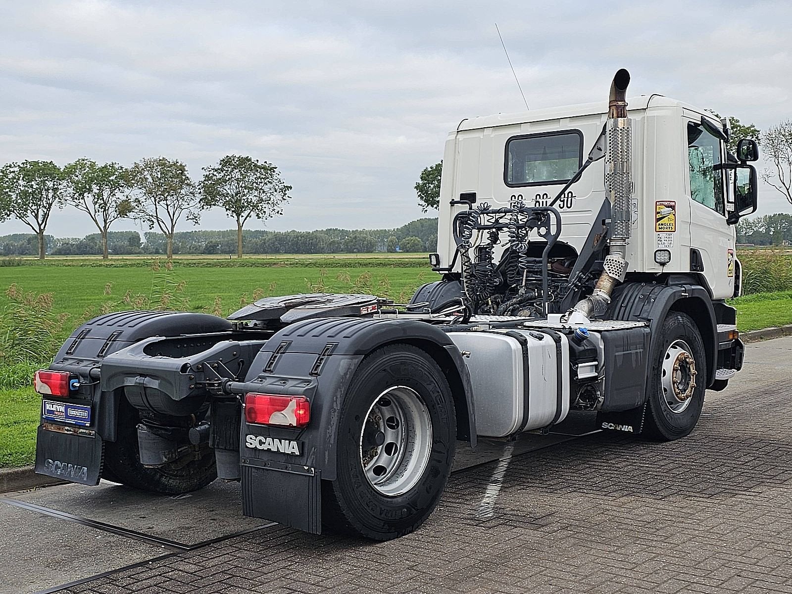 SCANIA P370, Auto's, Automaat, Euro 6, Scania, Wit