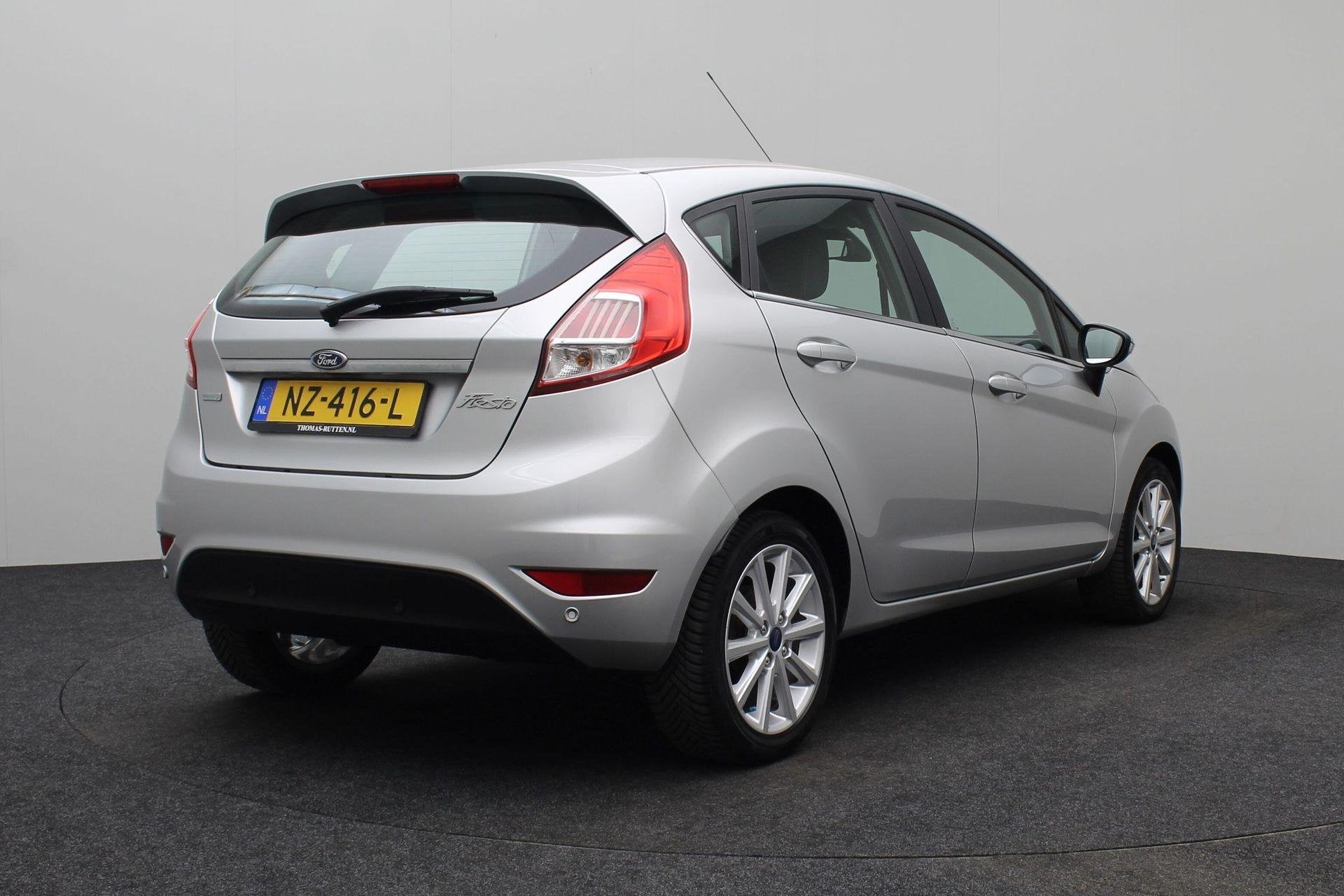 Ford Fiesta 1.0 EcoBoost Titanium 2017 | Airco | Navigatie |, Auto's, Voorwielaandrijving, Euro 6, 23 km/l, Bedrijf