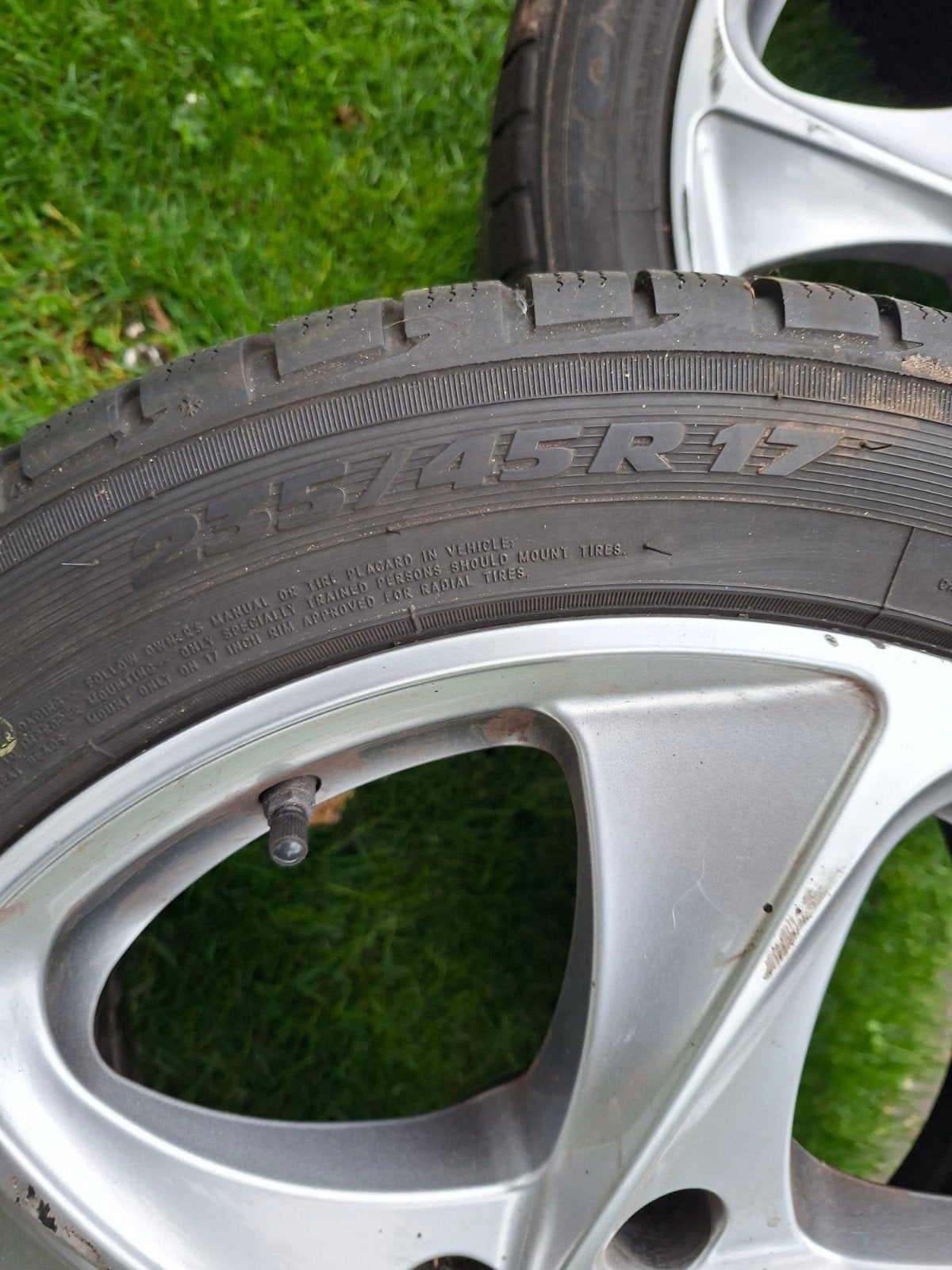 17 inch velgen, Ophalen, Gebruikt
