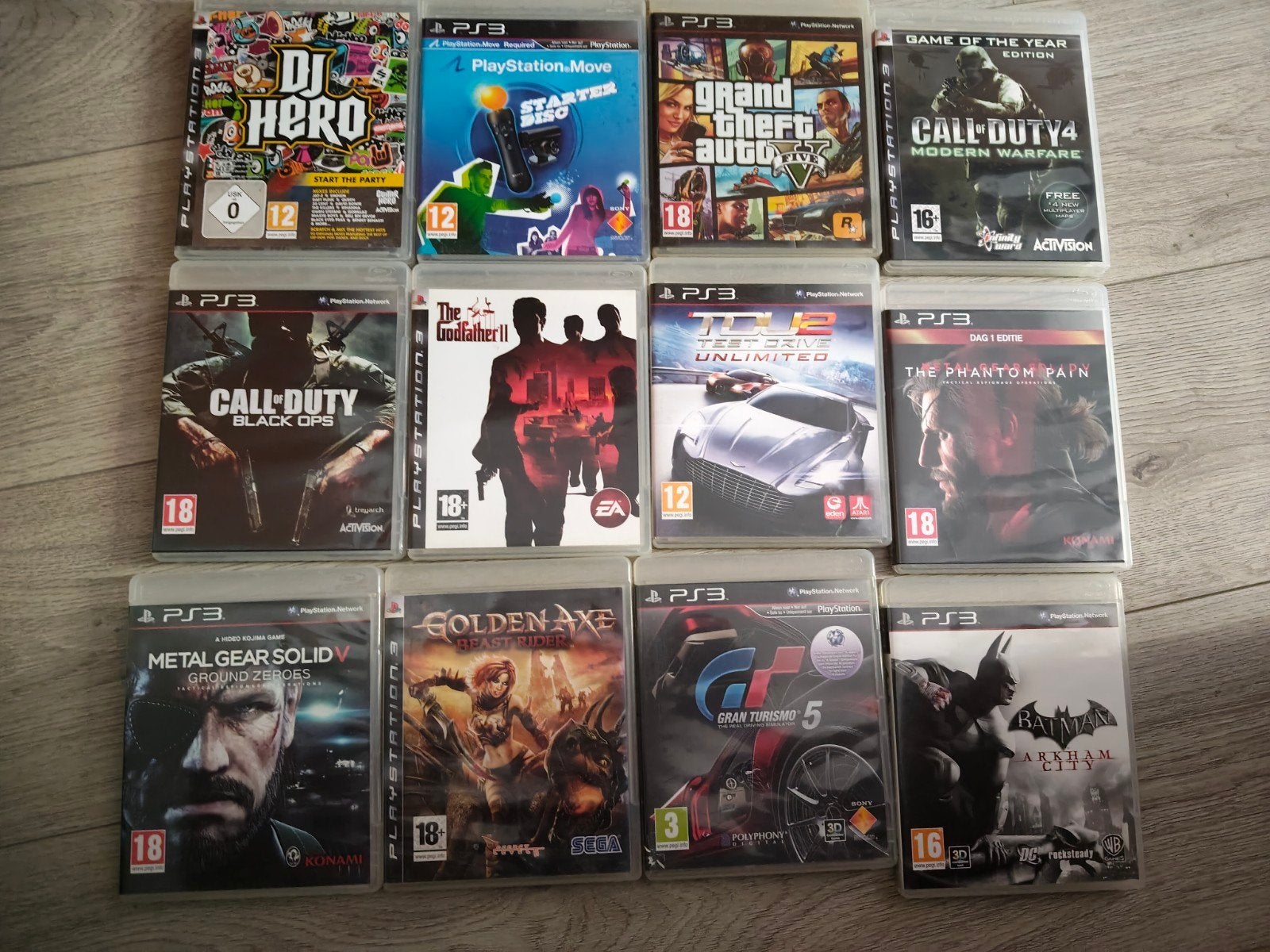 The Godfather 2, gta 5, metal gear en meer ps3, Spelcomputers en Games, Games | Sony PlayStation 3, Ophalen of Verzenden, Zo goed als nieuw