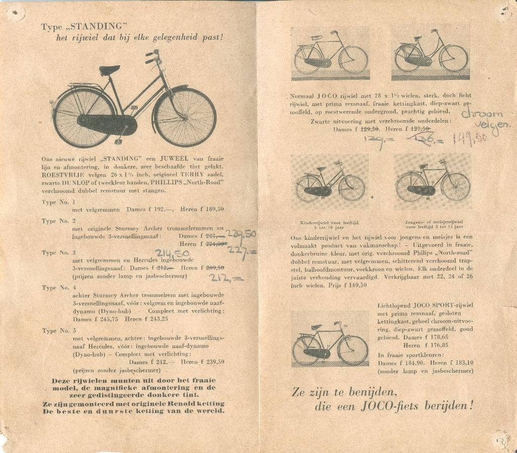 GEZOCHT: Joco ea kleine framebouwers documentatie, Ophalen