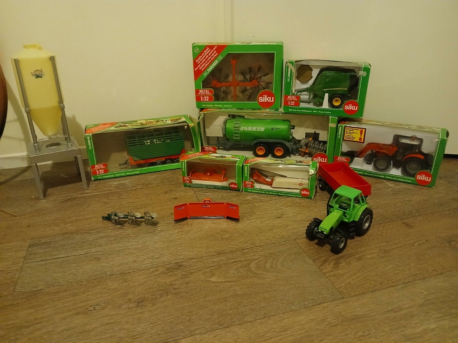 siku trekkers en machines, Hobby en Vrije tijd, Ophalen of Verzenden, Gebruikt, Tractor of Landbouw, SIKU