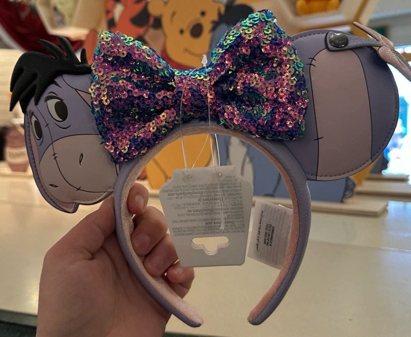 Disneyparks Eeyore Minnie oren headband, Ophalen of Verzenden, Winnie de Poeh of vrienden, Nieuw, Overige typen