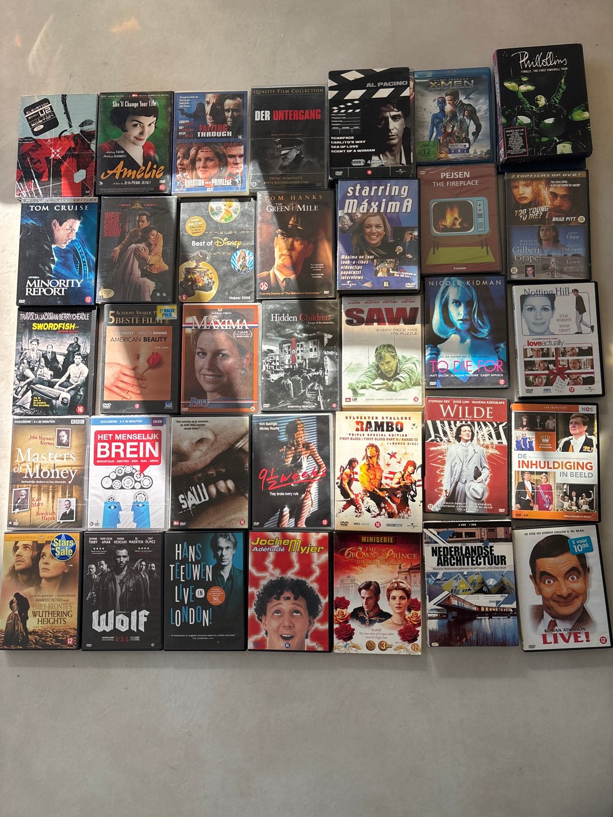 Grote collectie diverse Blu-rays en dvd's, Ophalen, Vanaf 16 jaar, Nederlands, Overige genres