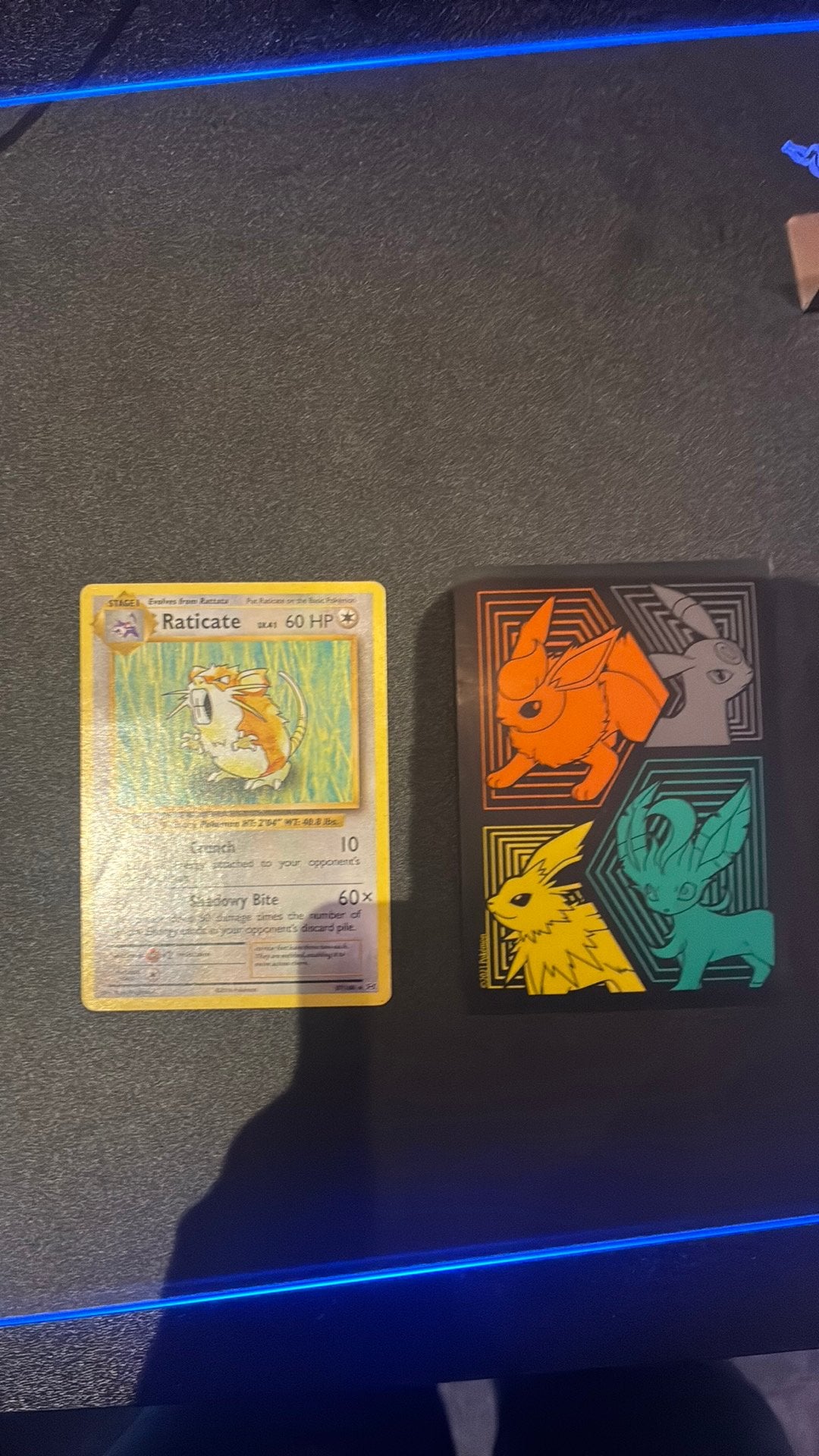 Raticate pokemon kaart base set unlimited, 1 speler, Ophalen, Zo goed als nieuw, Vanaf 3 jaar