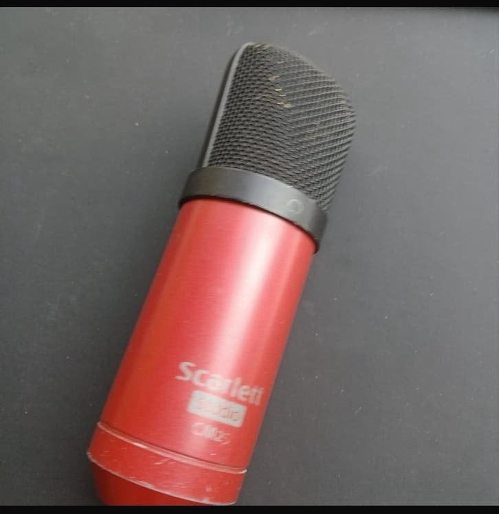 Focusrite Scarlett Studio CM25 Condensator Microfoon, Ophalen of Verzenden, Gebruikt, Studiomicrofoon