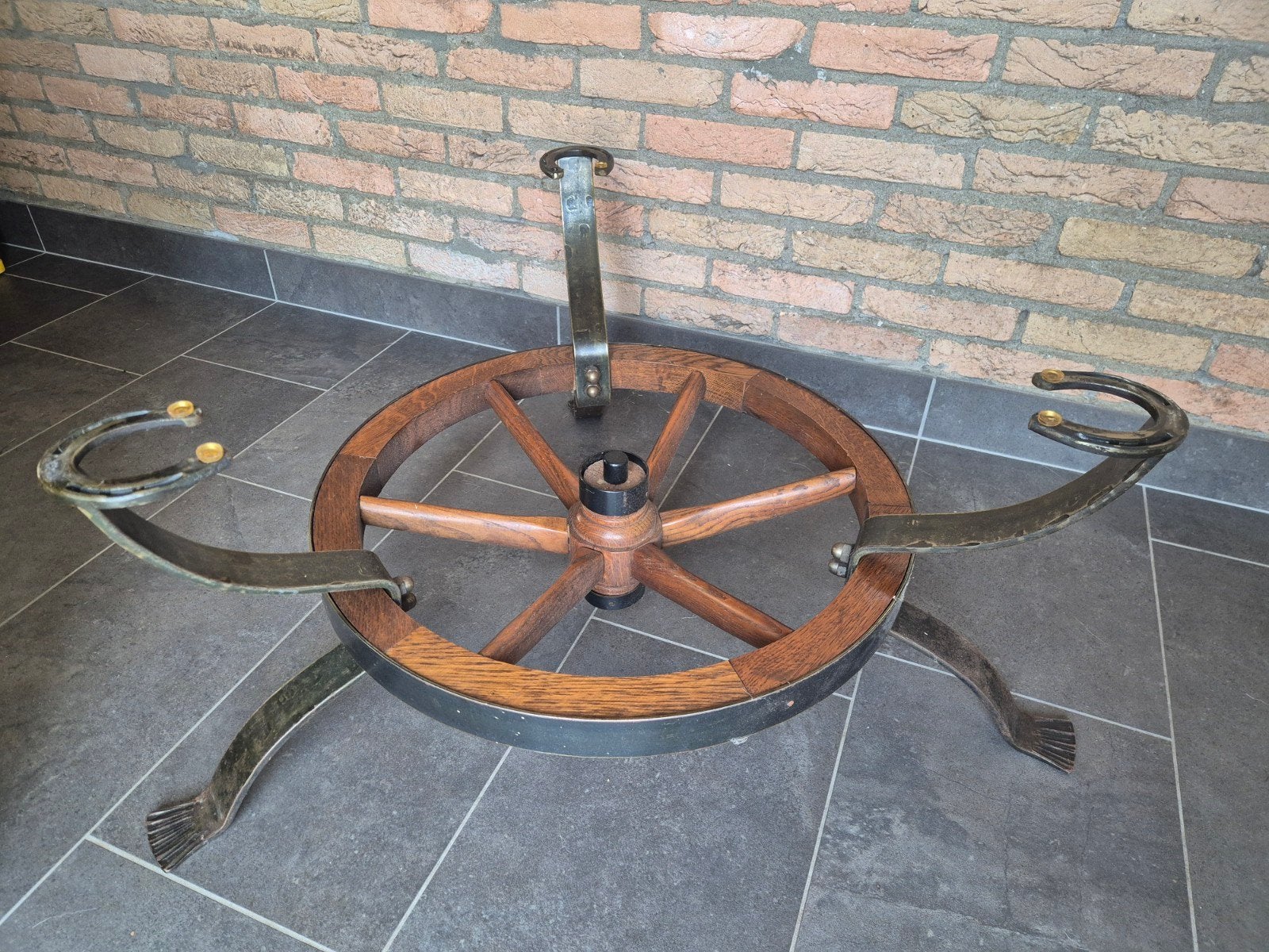 Salontafel onderstel vintage, Ophalen, Gebruikt, 50 tot 100 cm, Klassiek
