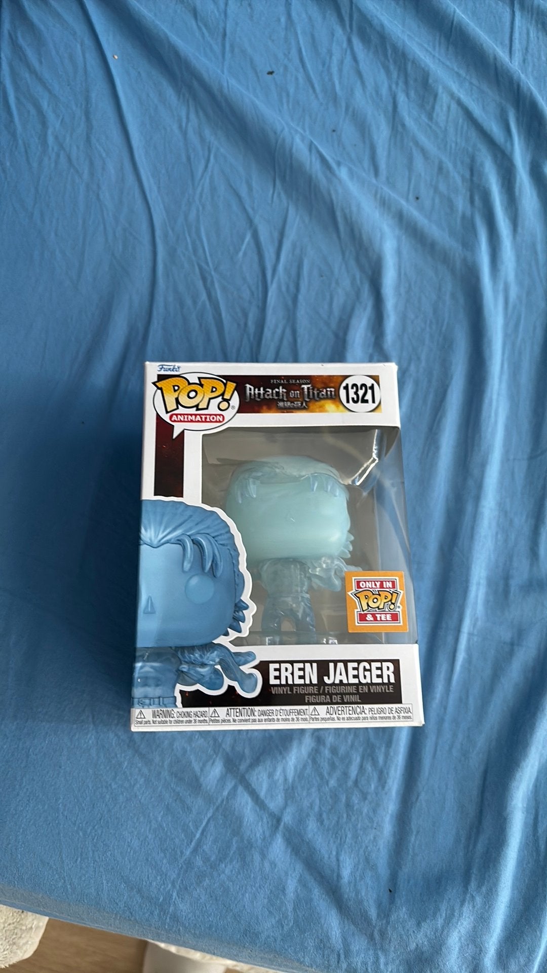 Funko pop attack on titans, Ophalen of Verzenden, Zo goed als nieuw