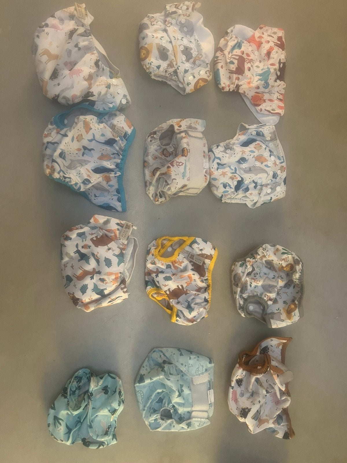 Wasbare luiers compleet pakket Happy Bear, Ophalen of Verzenden, Zo goed als nieuw