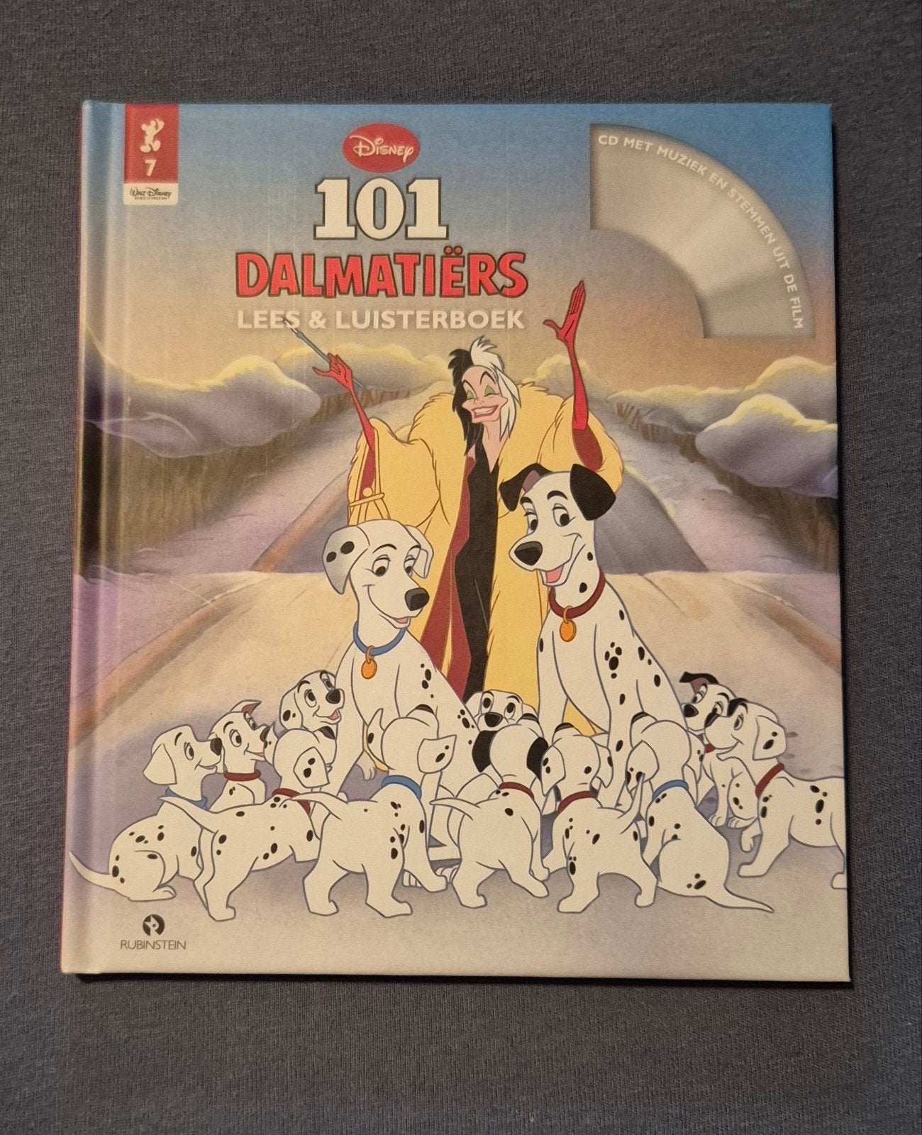 Disney 101 Dalmatiërs Lees & Luisterboek met CD, Ophalen of Verzenden, Gelezen, Sprookjes