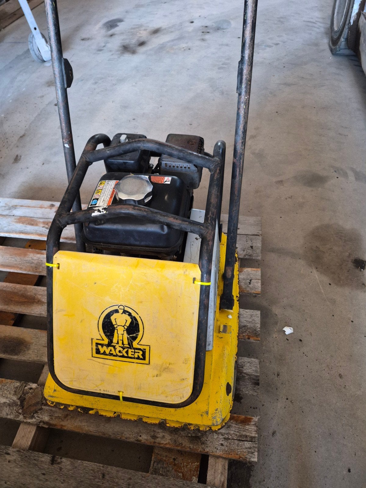 Wacker WP 1550 trilplaat - Compact en krachtig, Ophalen