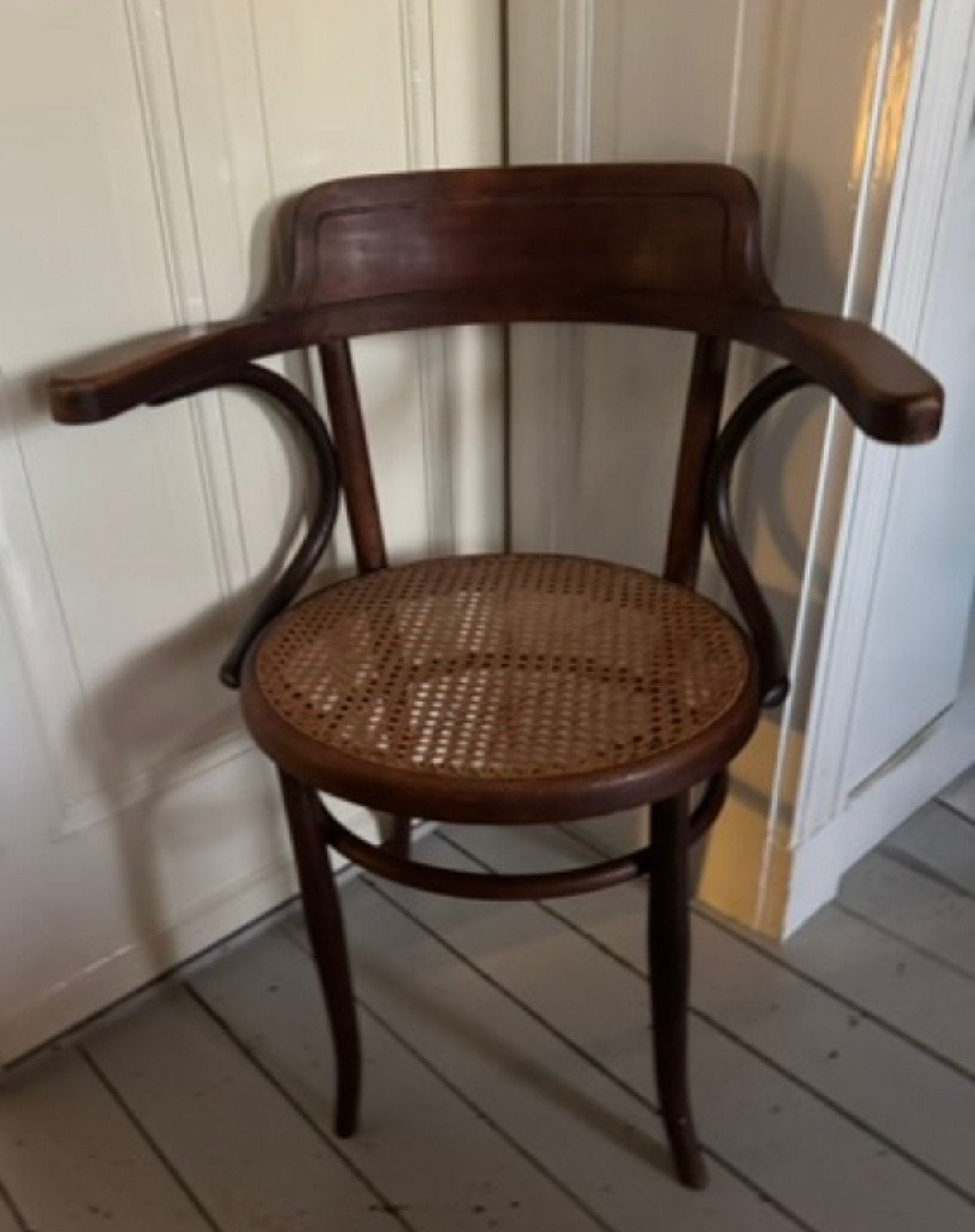 Thonet stoel webbing, Antiek en Kunst, Antiek | Meubels | Stoelen en Banken, Ophalen of Verzenden