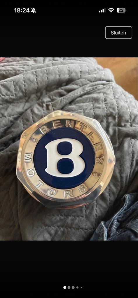 Nieuwe wieldoppen voor Bentley Continental (4 stuks), Ophalen of Verzenden, Nieuw