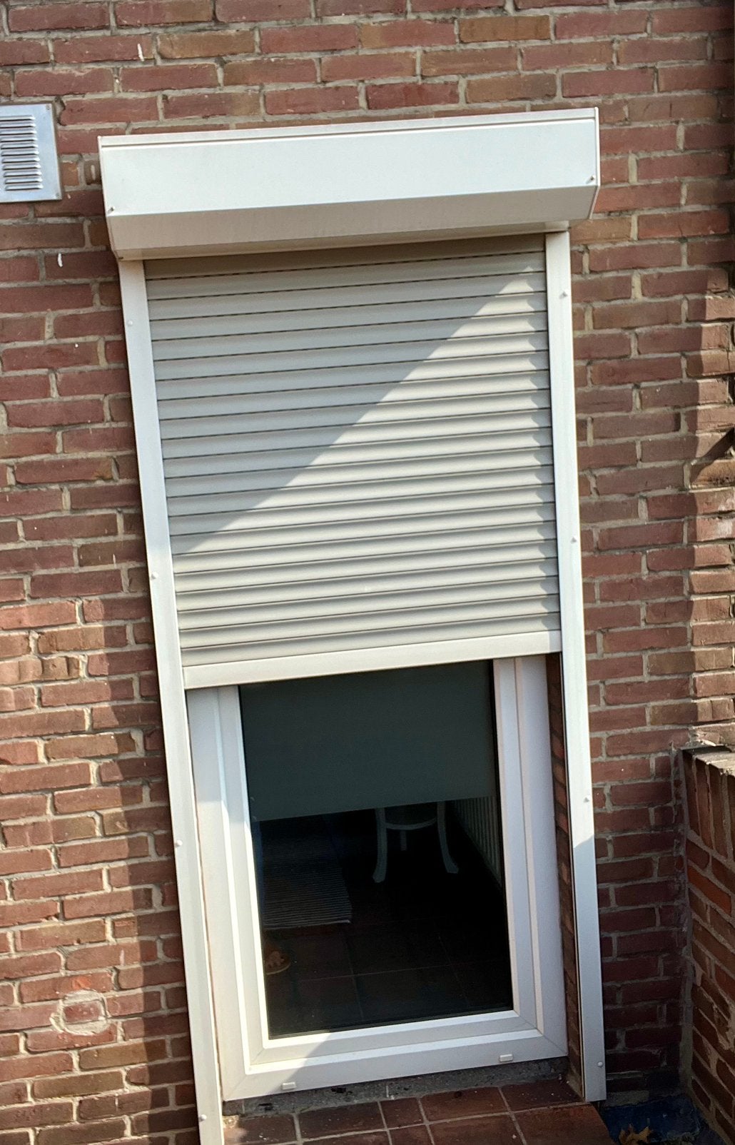 Rolluik voor deur, Ophalen, Gebruikt, 200 cm of meer, Minder dan 100 cm