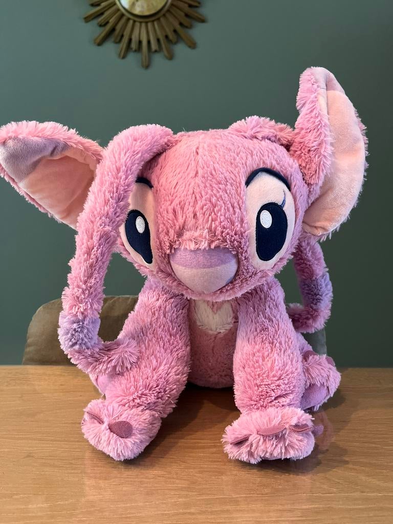 Gave grote Angel knuffel Lilo & Stitch Disney, Ophalen of Verzenden, Overige figuren, Zo goed als nieuw, Knuffel